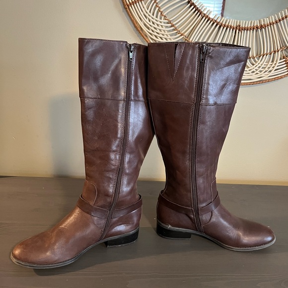 Lauren Ralph Lauren Mesa Leather Riding Boots - Picture 5 of 10